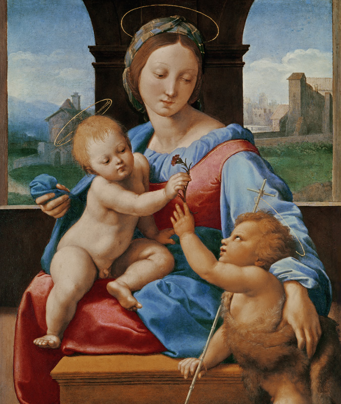 The Aldobrandini Madonna or The Garvagh Madonna (oil on panel), c.1509-10 à Raffaello Sanzio