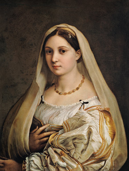 The Veiled Woman, or La Donna Velata à Raffaello Sanzio