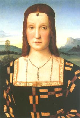 portrait d'Elisabetta Gonzaga