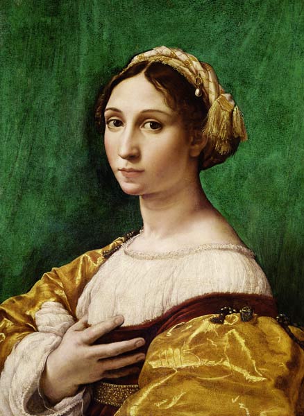 Portrait of a Young Girl à Raffaello Sanzio