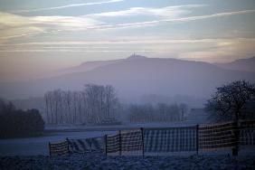 Winterwetter in Ostsachsen