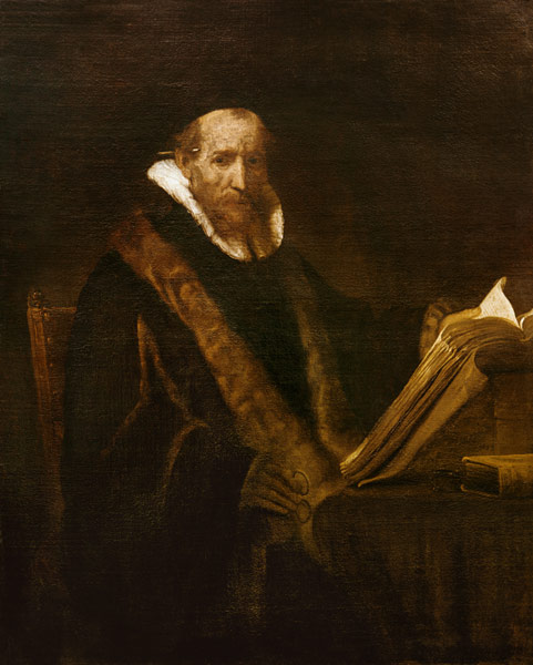Rembrandt, Johannes Cornelisz. Sylvius à Rembrandt Harmenszoon van Rijn
