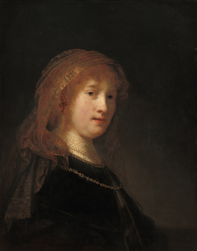 Portrait of Saskia van Uylenburgh à Rembrandt Harmenszoon van Rijn