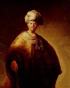 portrait d'un oriental distingué à Rembrandt Harmenszoon van Rijn