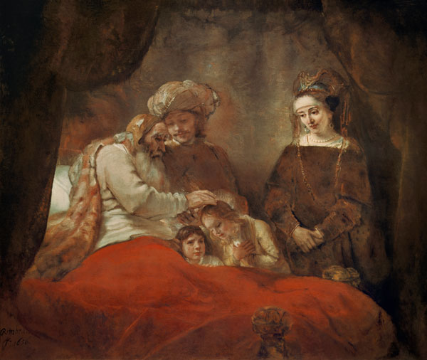 La Jacob-prière à Rembrandt Harmenszoon van Rijn
