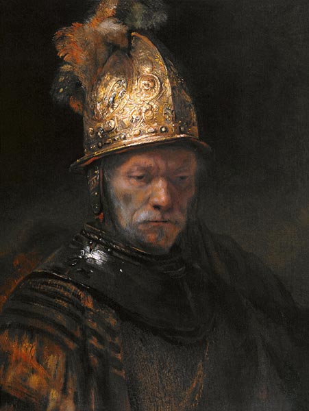 L'homme au casque d'or à Rembrandt Harmenszoon van Rijn
