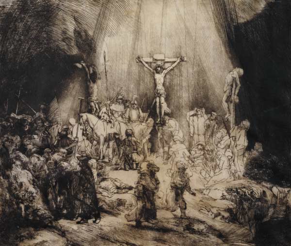 The Three Crosses à Rembrandt Harmenszoon van Rijn