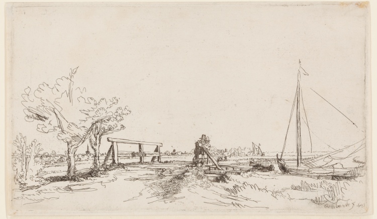 Jan Six bridge à Rembrandt Harmenszoon van Rijn