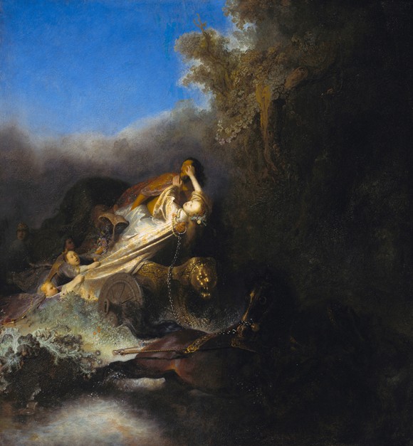 The Abduction of Proserpina à Rembrandt Harmenszoon van Rijn