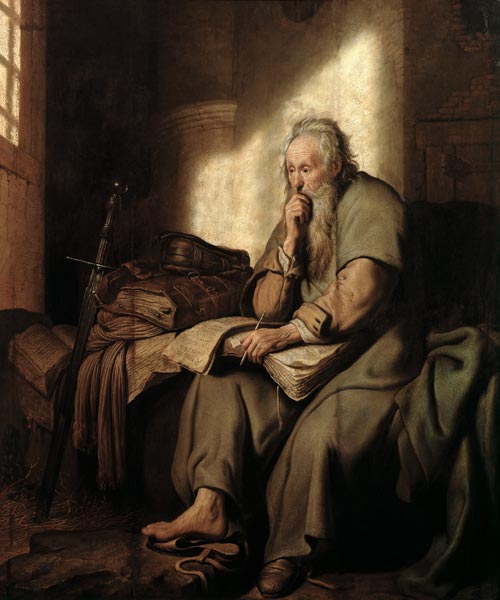 Rembrandt, Paulus in Prison à Rembrandt Harmenszoon van Rijn