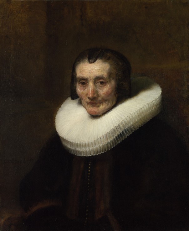 Portrait of Margaretha de Geer, Wife of Jacob Trip à Rembrandt Harmenszoon van Rijn