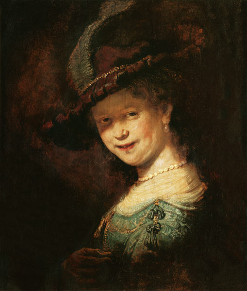 Saskia van Uijlenburgh en tant que jeune fille à Rembrandt Harmenszoon van Rijn