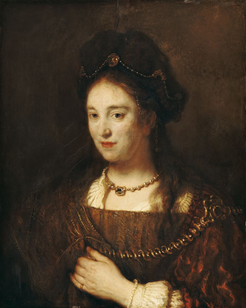 Rembrandt femme Saskia. à Rembrandt Harmenszoon van Rijn