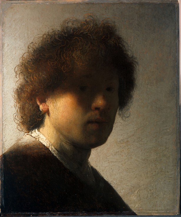 Self-portrait à Rembrandt Harmenszoon van Rijn