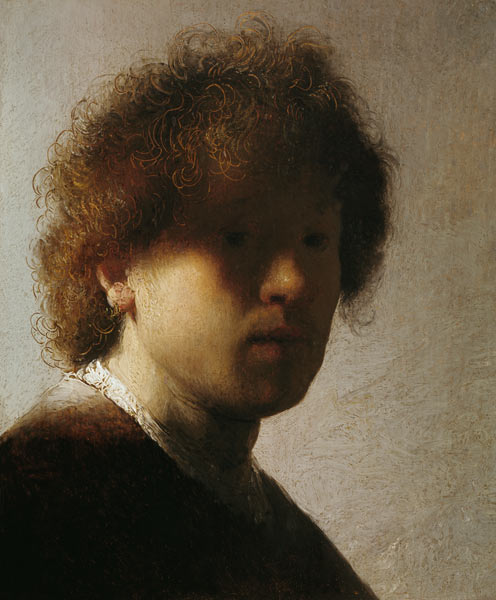 Self Portrait as a Young Man à Rembrandt Harmenszoon van Rijn