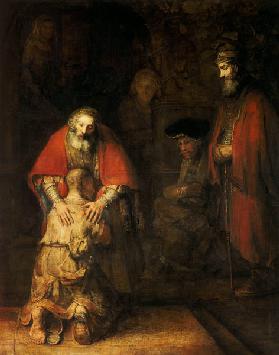 Le Retour du Fils Prodige - Rembrandt Harmenszoon van Rijn