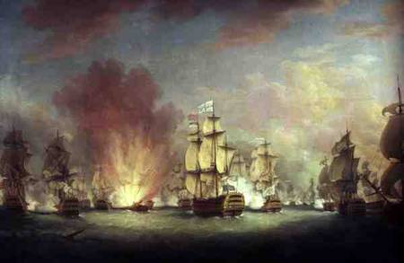 The Moonlight Battle: The Battle off Cape St Vincent à Richard Paton