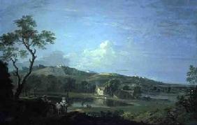 Landscape with Cottages