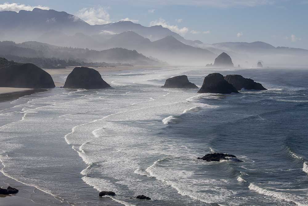 Morning view from Ecola Point à Robbert Mulder