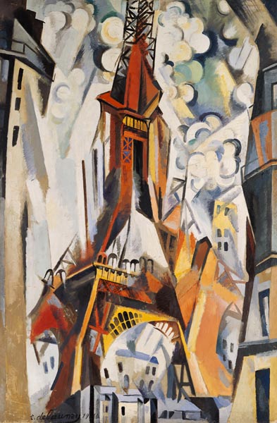 la tour Eifel. à Robert Delaunay