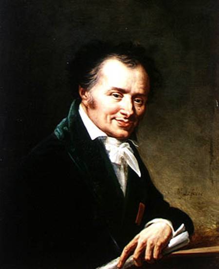 Portrait of Dominique Vivant (1747-1825) Baron Denon à Robert Lefevre