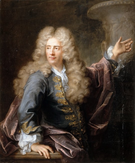 Portrait of the sculptor Jean Cornu (1650-1715) à Robert Tournieres