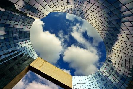 Glass and sky