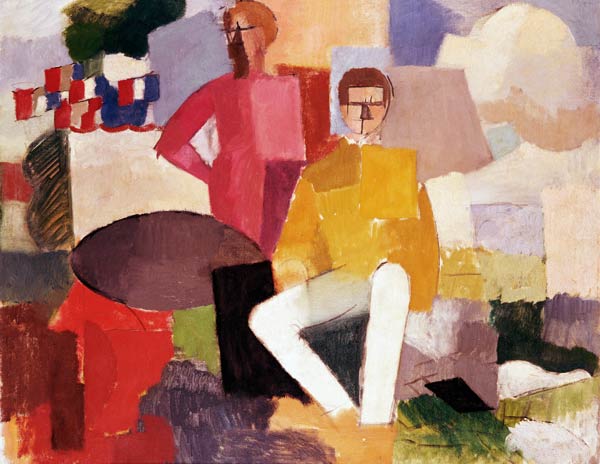 The Fourteenth Of July à Roger Noël-François de la Fresnaye