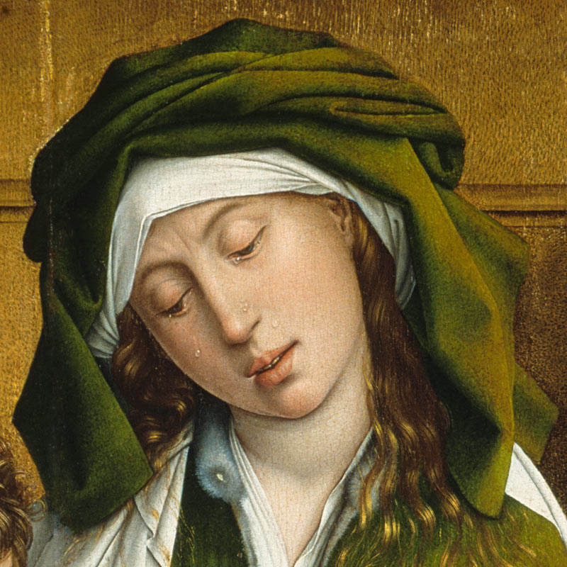 Rogier v.d.Weyden, Descent f.Cross/Det. à Rogier van der Weyden