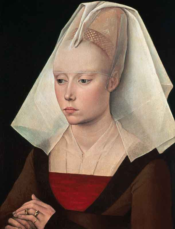 Portait d'une femme à Rogier van der Weyden