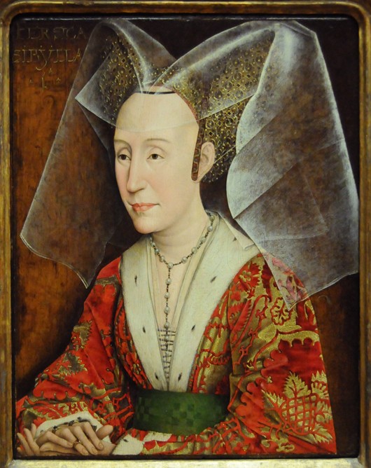 Portrait of Isabella of Portugal, wife of Philip III Duke of Burgundy (1397-1471) à Rogier van der Weyden