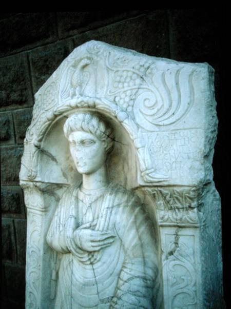 Funerary statue à Romain