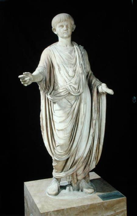 Statue of a Child à Romain