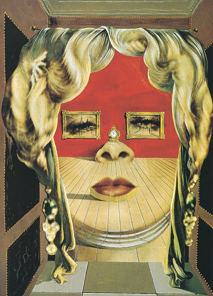 Le Visage De Mae West à Salvador Dali