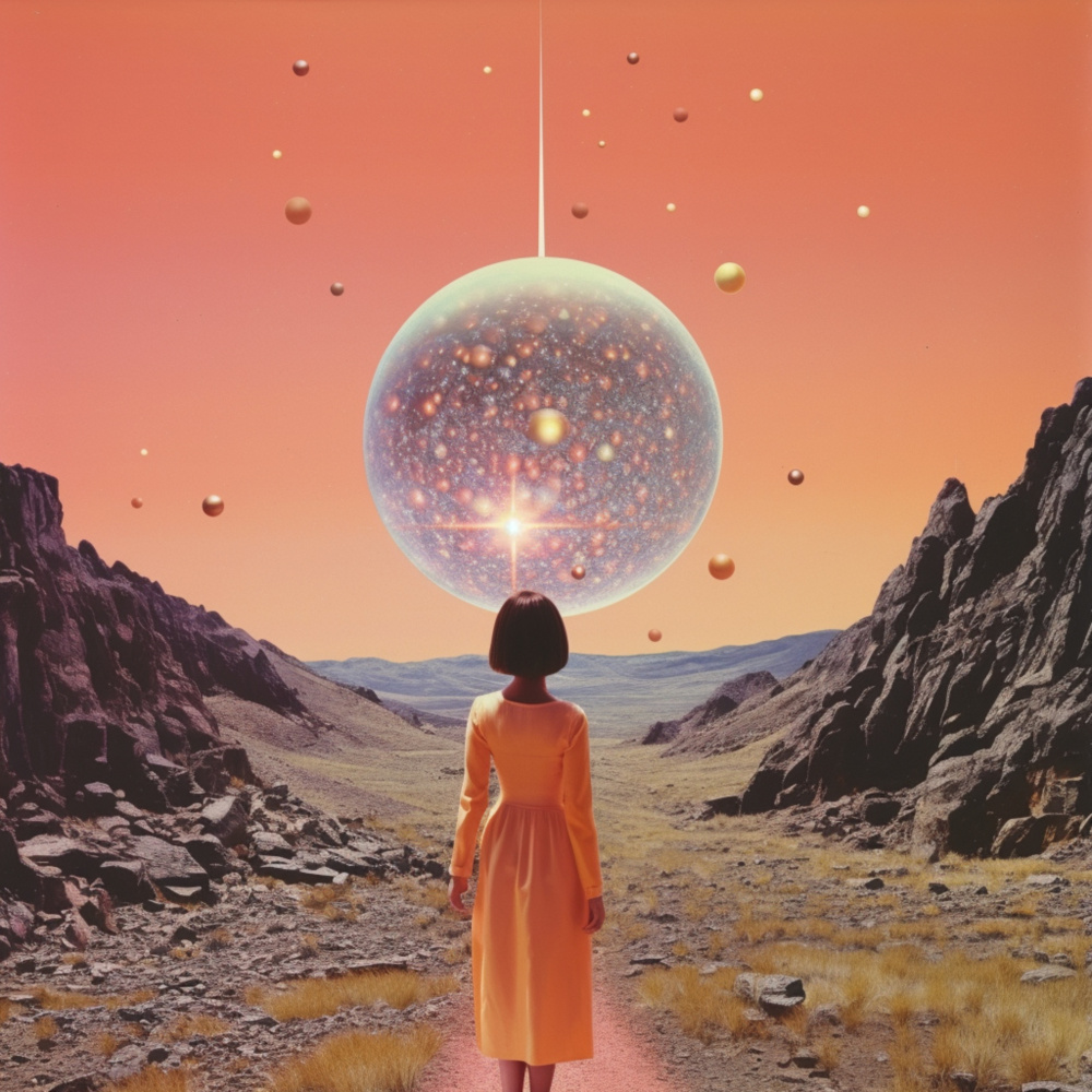 A Space Disco Collage Art à Samantha Hearn