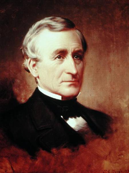 Portrait of Charles Wilkes (1798-1877) à Samuel Bell Waugh