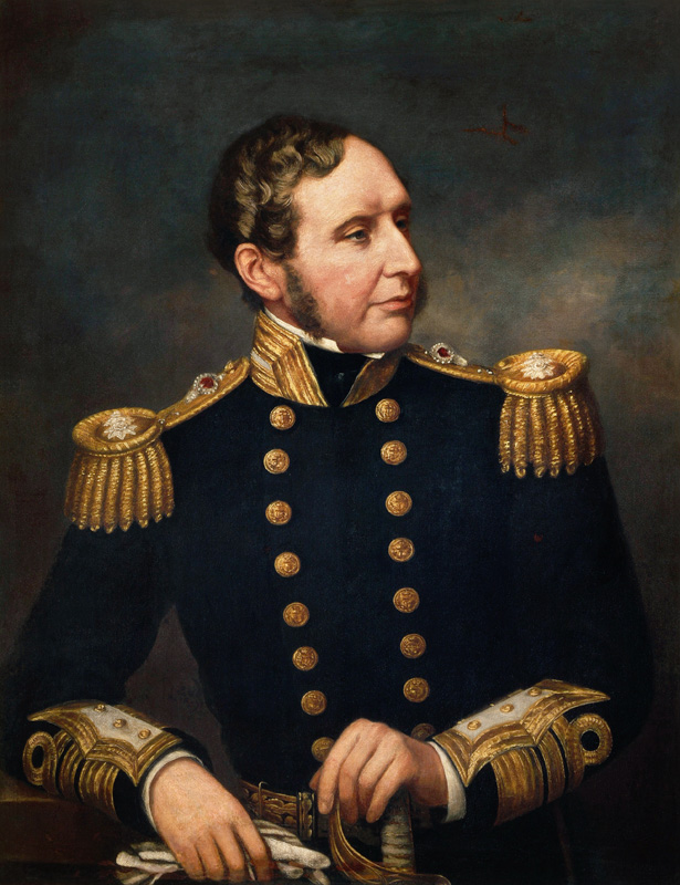 Vice Admiral Robert Fitzroy (1805-65) Admiral Fitzroy led the expedition to South America 1834-36 wi à Samuel Lane