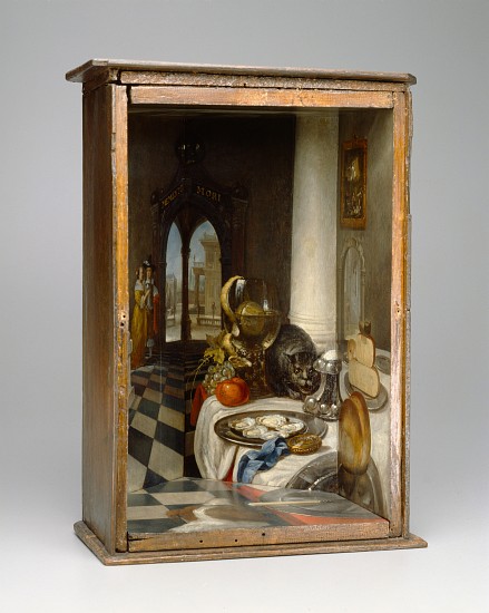 Perspective Box of a Dutch Interior à Samuel van Hoogstraten
