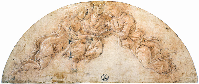 Botticelli / Drawing / Inv.No.187 e à Sandro Botticelli