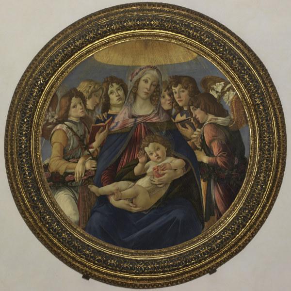 Madonna with Pomegranate / Botticelli à Sandro Botticelli
