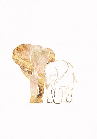 White Gold Elephants 2