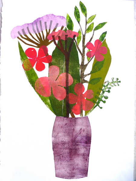 purple vase à Sarah Thompson-Engels
