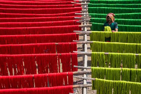 Drying Of Jute Fiber