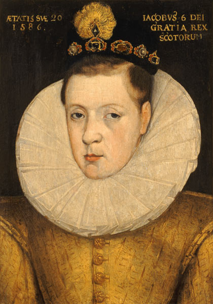 Portrait of James VI of Scotland à École écossaise