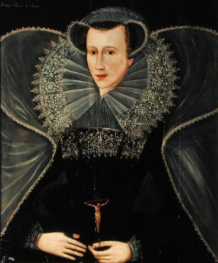 Portrait of Mary Queen of Scots (1542-87) à École écossaise
