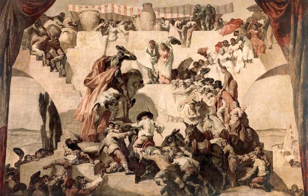Cervantes, Don Quijote, Die Hochzeit des Camacho à Sert Josep Maria