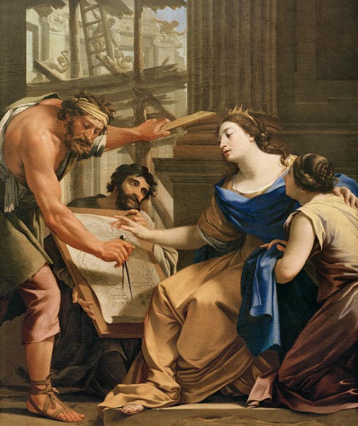 Artemisia / Mausoleum / Vouet à Simon Vouet