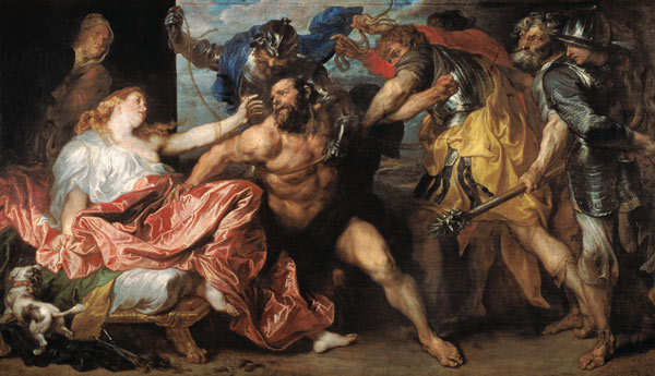 The Arrest of Samson à Sir Anthonis van Dyck