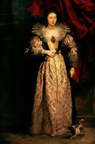 portrait d'une dame à Sir Anthonis van Dyck