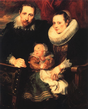 portrait de famille à Sir Anthonis van Dyck